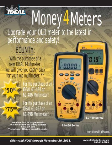 Upgrade your OLD meter to the latest in performance and safety!