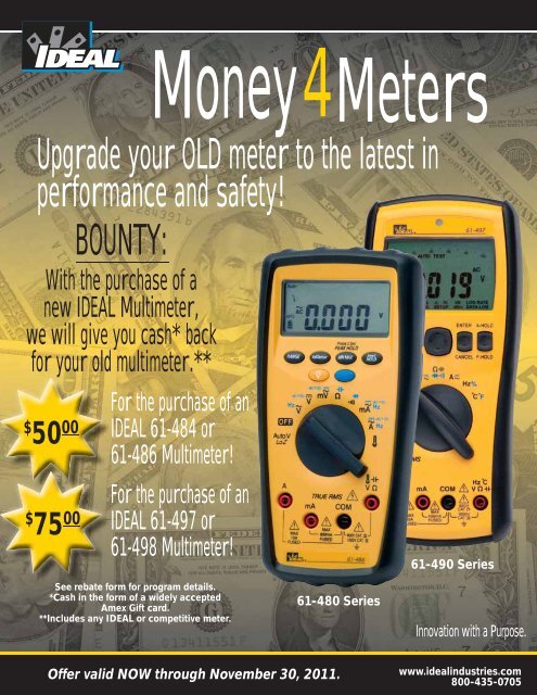 Upgrade your OLD meter to the latest in performance and safety!