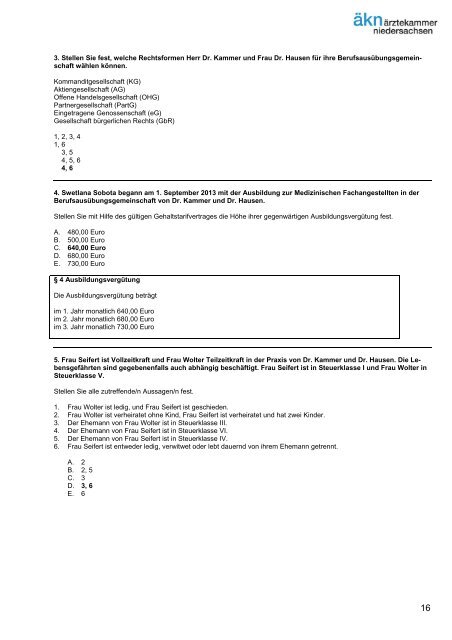 Beispielaufgaben fÃ¼r die schriftliche MFA-AbschlussprÃ¼fung