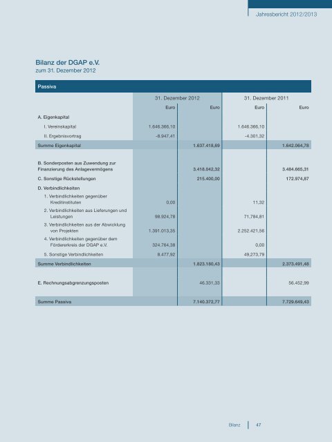 Jahresbericht 2012/13 (PDF 2.52 MB) - Deutsche Gesellschaft fÃ¼r ...