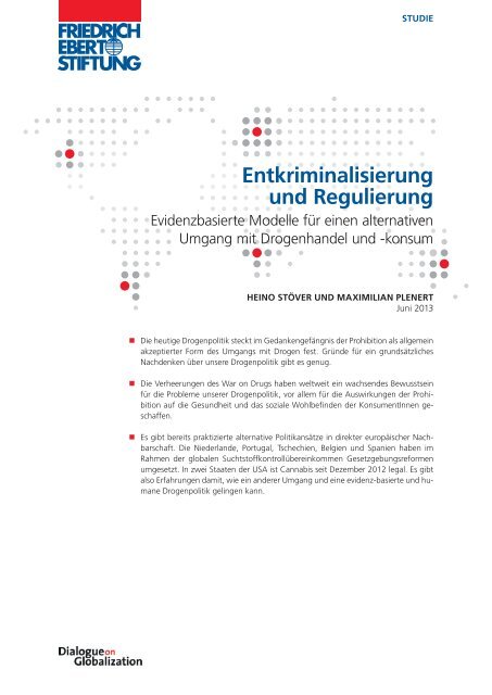 Entkriminalisierung und Regulierung - Bibliothek der Friedrich-Ebert ...