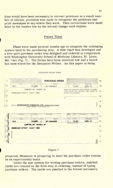 Proceedings of the 1964 Clinic on Library Applications of ... - ideals