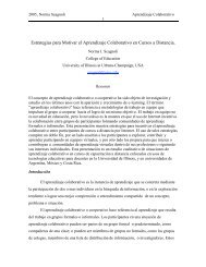 Estrategias para Motivar el Aprendizaje Colaborativo en Cursos a ...