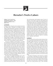 Heracles's twelve labors - Salem Press