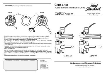CERA L-100 - Ideal Standard