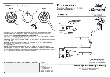 CERAMIX 45mm - Ideal Standard