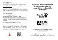Angebote der Domgemeinde Schwerin fÃ¼r Kinder und Jugendliche ...
