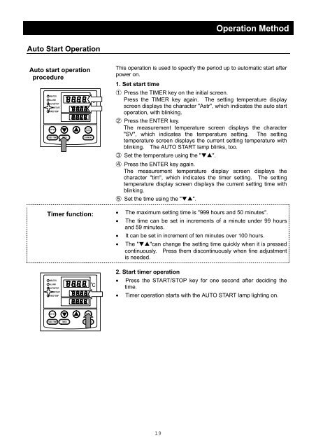 Yamato ADP21, ADP31, Vacuum Drying Oven Instruction Manual