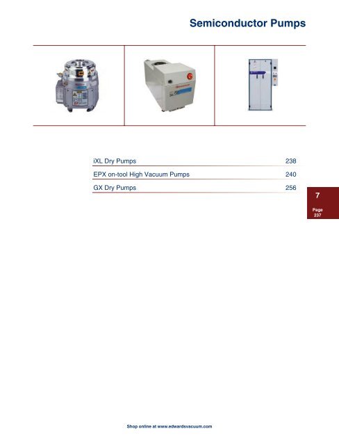 Semiconductor Pumps - Ideal Vacuum Products