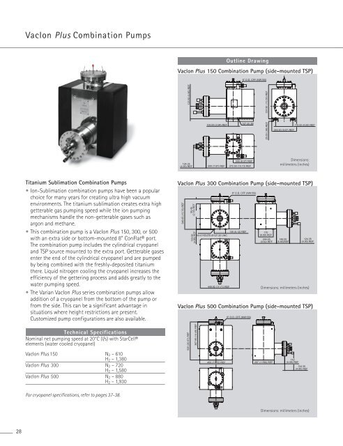 Ion Pumps Varian, Inc. Vacuum Technologies - Ideal Vacuum Products