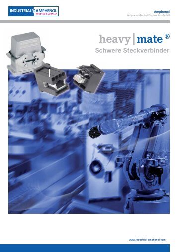 Katalog heavy|mate C146 (PDF) - Amphenol-Tuchel Electronics ...