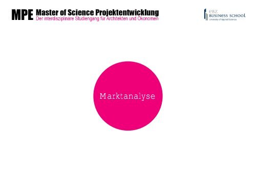 Master of Science (M.Sc.) - EBZ Business School