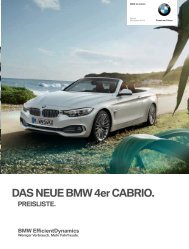 DAS NEUE BMW 4er CABRIO. - EULER GROUP