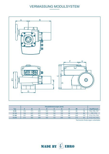 Modulsystem - Ebro Armaturen