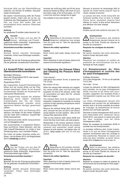 Leybold, SOGEVAC, SV200, SV300, BR2, Operating Instructions