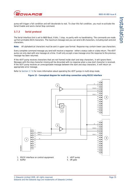 Edwards, nEXT Turbomolecular Pumps, nEXT240, nEXT300 and ...