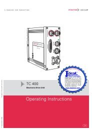 Pfeiffer, TC 400, Electronic Drive Unit, Operating_Instructions