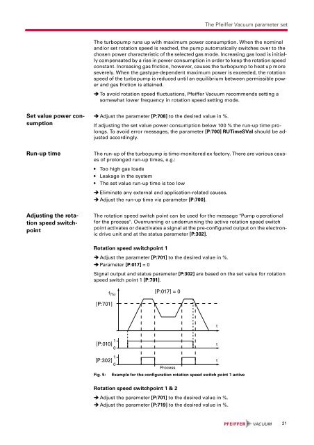 Pfeiffer, TC 400, Electronic Drive Unit, Operating_Instructions