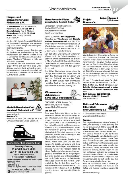 Amtsblatt KW 9.pdf - Stadt Filderstadt