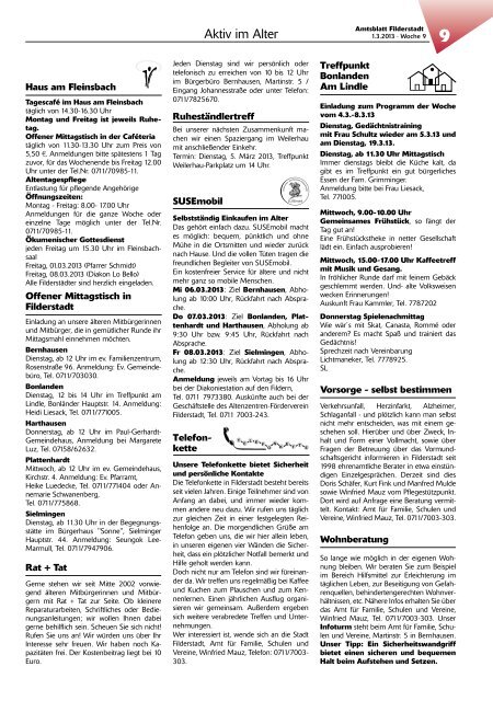 Amtsblatt KW 9.pdf - Stadt Filderstadt