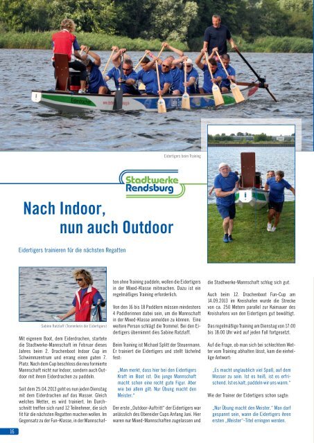 Ausgabe 3/2013 - Stadtwerke Rendsburg