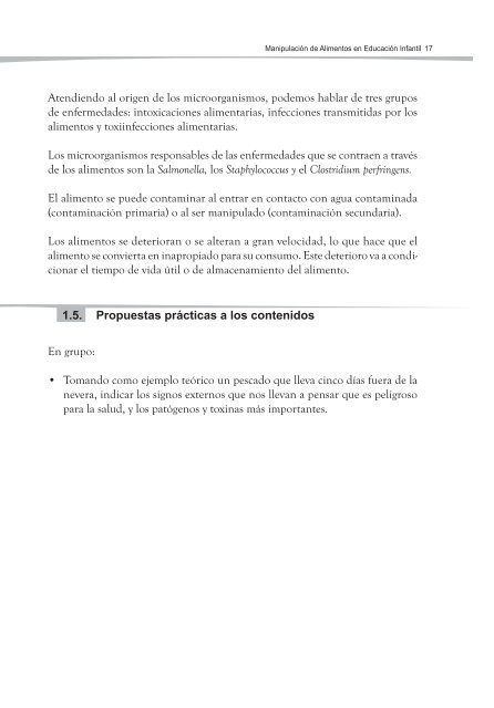 manipulaciÃ³n de alimentos en educaciÃ³n infantil - Ideaspropias ...