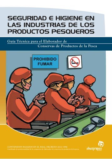 seguridad e higiene en las industrias de los productos pesqueros