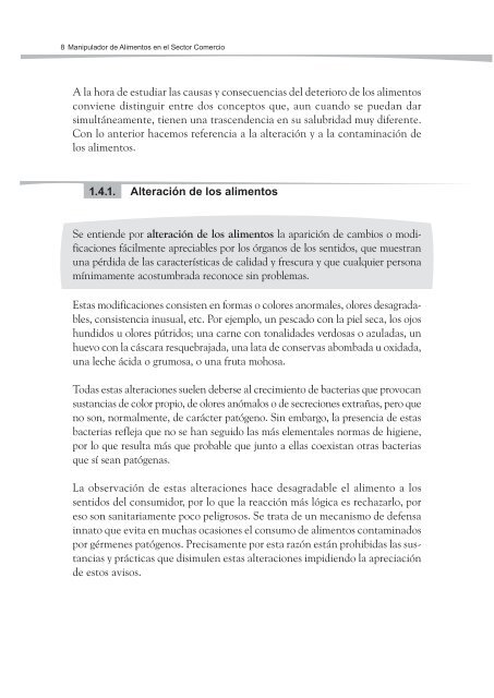 manipulador de alimentos en el sector comercio - Ideaspropias ...