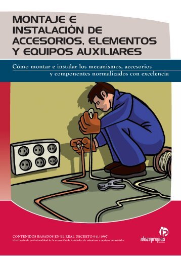 montaje e instalaciÃ³n de accesorios, elementos y equipos auxiliares