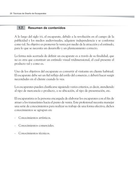 TÃCNICAS DE DISEÃO DE ESCAPARATES - Ideaspropias Editorial