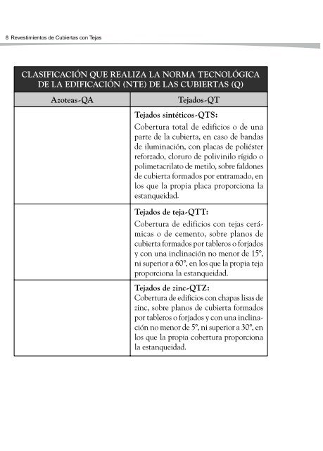 revestimiento de cubiertas con tejas - Ideaspropias Editorial