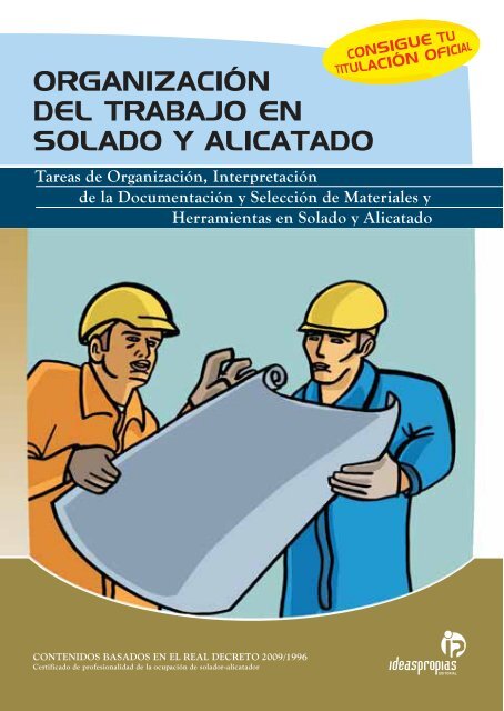 organizaciÃ³n del trabajo en solado y alicatado - Ideaspropias Editorial