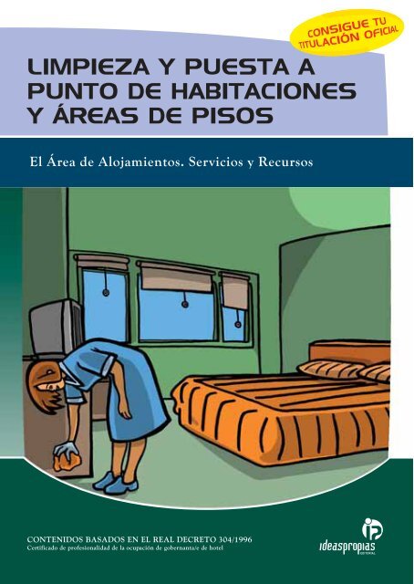 limpieza y puesta a punto de habitaciones y Ã¡reas de pisos