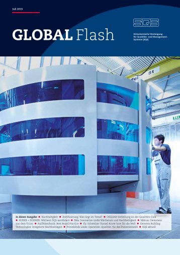GLOBAL Flash, Ausgabe Juli 2013 - SQS