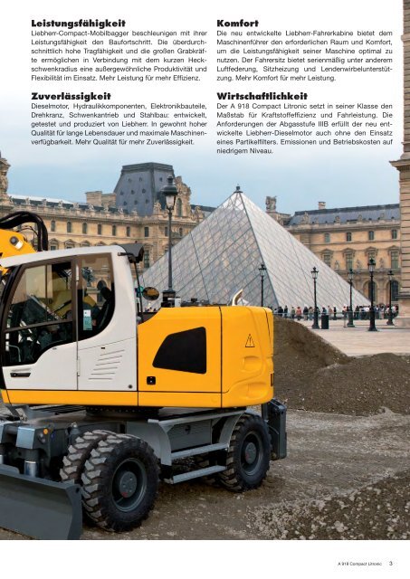 Mobilbagger - Liebherr