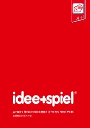 Europe's largest association in the toy retail trade - Idee und Spiel