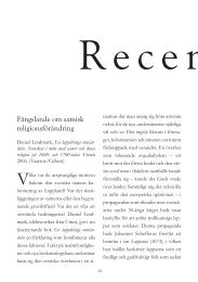 recension av Daniel Lindmark, En lappdrÃ¤ngs omvÃ¤ndelse.