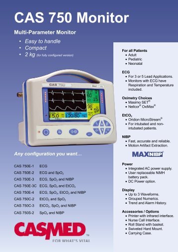 CAS 750 Monitor - Diagnos