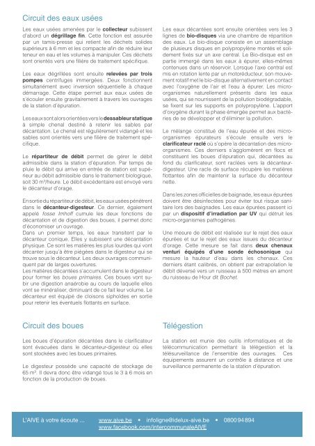 Station d'Ã©puration de Rochehaut (pdf) - Idelux