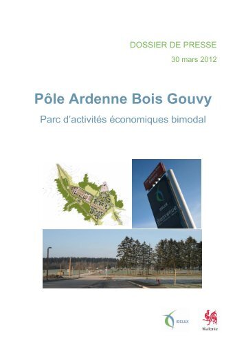Dossier de presse PAB Gouvy - Idelux
