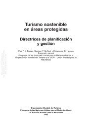 Turismo sostenible en áreas protegidas - IDESTUR - Instituto de ...