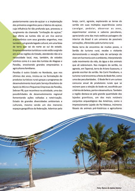 estudo preliminar da cadeia produtiva turismo rural brasil