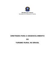 diretrizes para o desenvolvimento do turismo rural no brasil