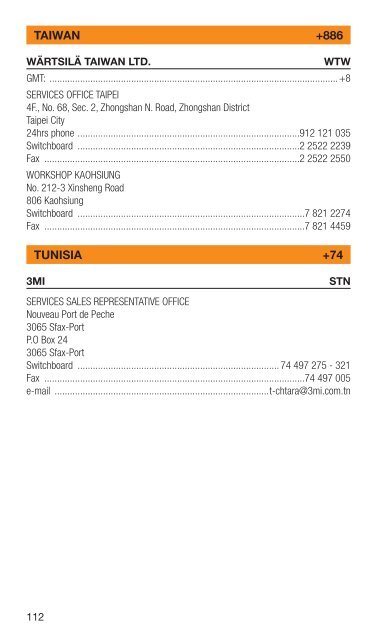 SERVICES PRODUCT CATALOGUE