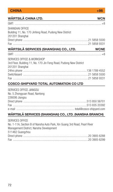 SERVICES PRODUCT CATALOGUE