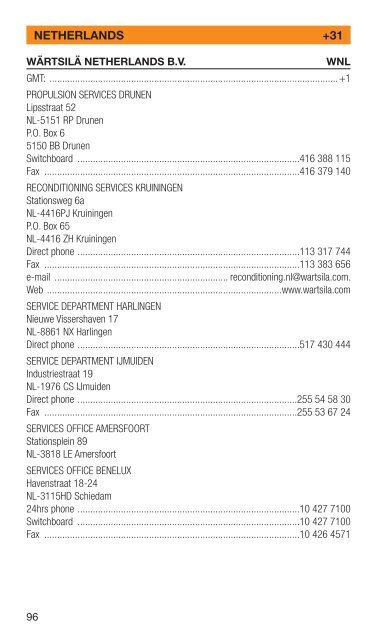 SERVICES PRODUCT CATALOGUE