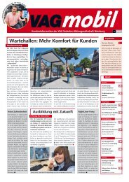 Wartehallen: Mehr Komfort fÃ¼r Kunden - Vag