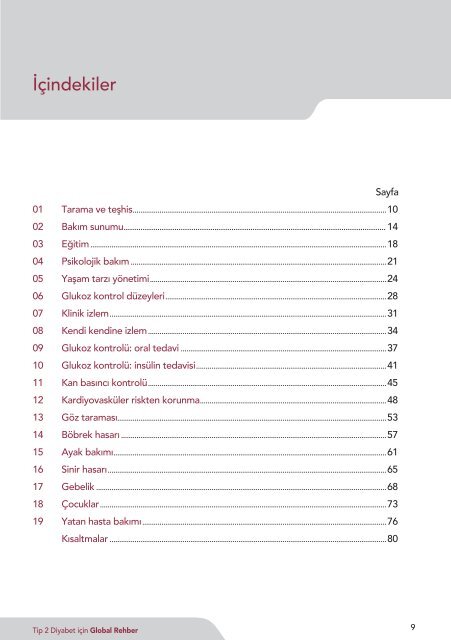 Tip 2 Diyabet iÃ§in Global Rehber - International Diabetes Federation
