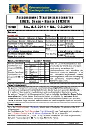 Ausschreibung STM Einzel 2014