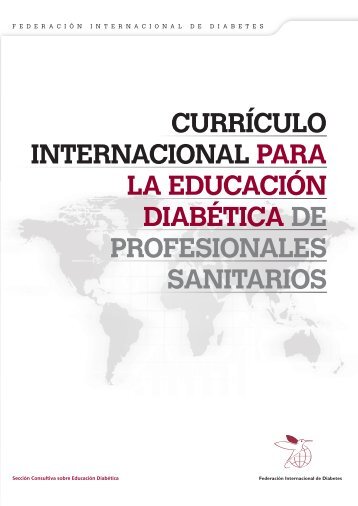 ccurrÃ­culo cinternacional para la educaciÃ³n diabÃ©tica - International ...